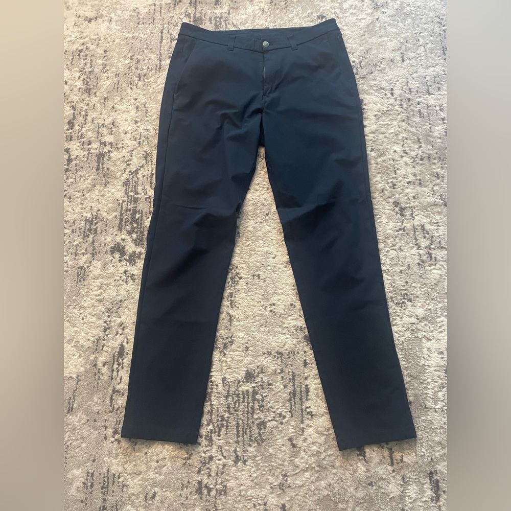 Lululemon ABC Pants Size 34 Navy Blue Men’s